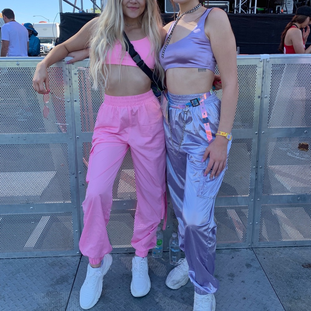 Tiger mist pants and matching top